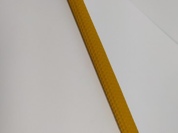 Vela de cera pura de abeja de 30 cm